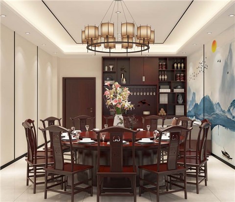 “特色定制、简约大气”——中建西部南宁会议室餐厅设计装修案例-利来w66最给利装饰