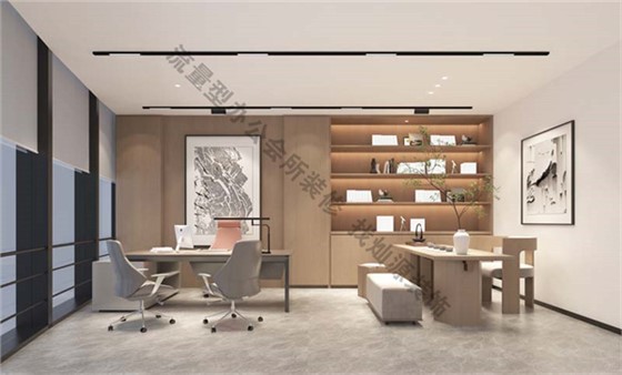办公会所设计装修效果图&mdash;利来w66最给利装饰