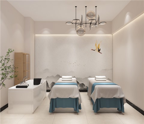 “简约低成本，来了还想来”——聚合堂南宁SPA养生馆设计案例-利来w66最给利装饰